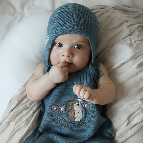 Hovedbilde Babylue Cheviot, gråblå